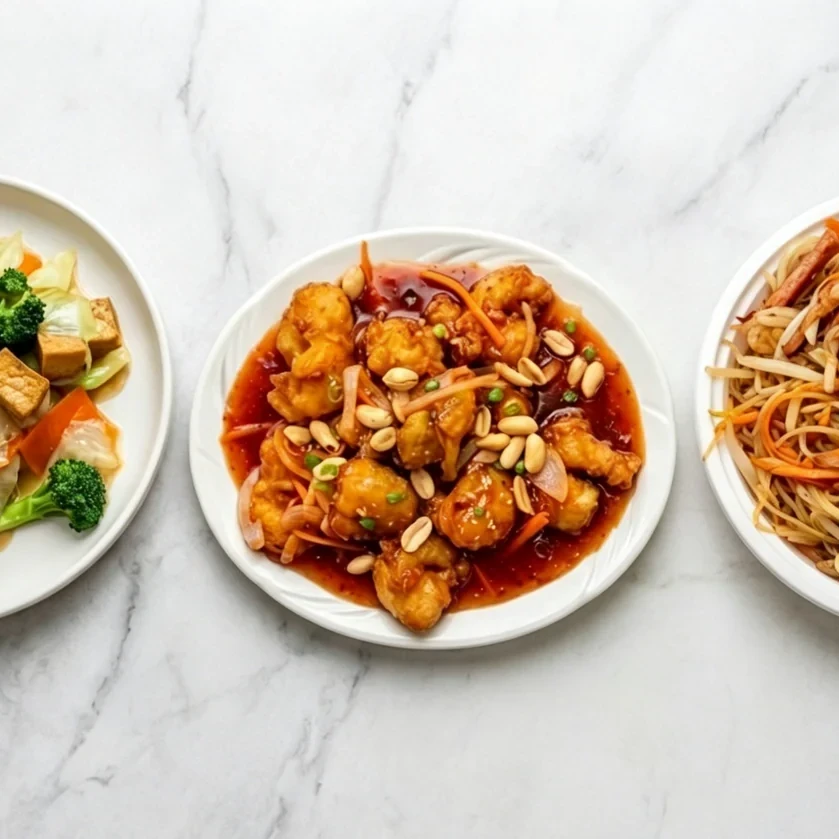 Chinese and Asian dishes at Wok House Restaurant on Portage Ave in Winnipeg